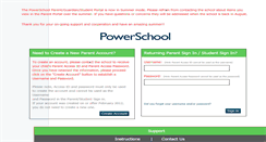 Desktop Screenshot of powerschool.ecsd.net